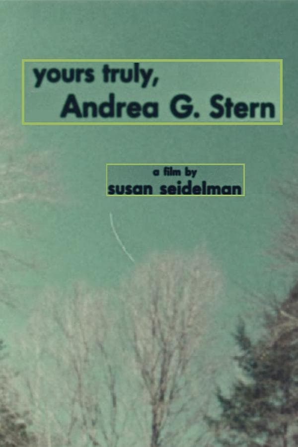 Yours Truly, Andrea G. Stern