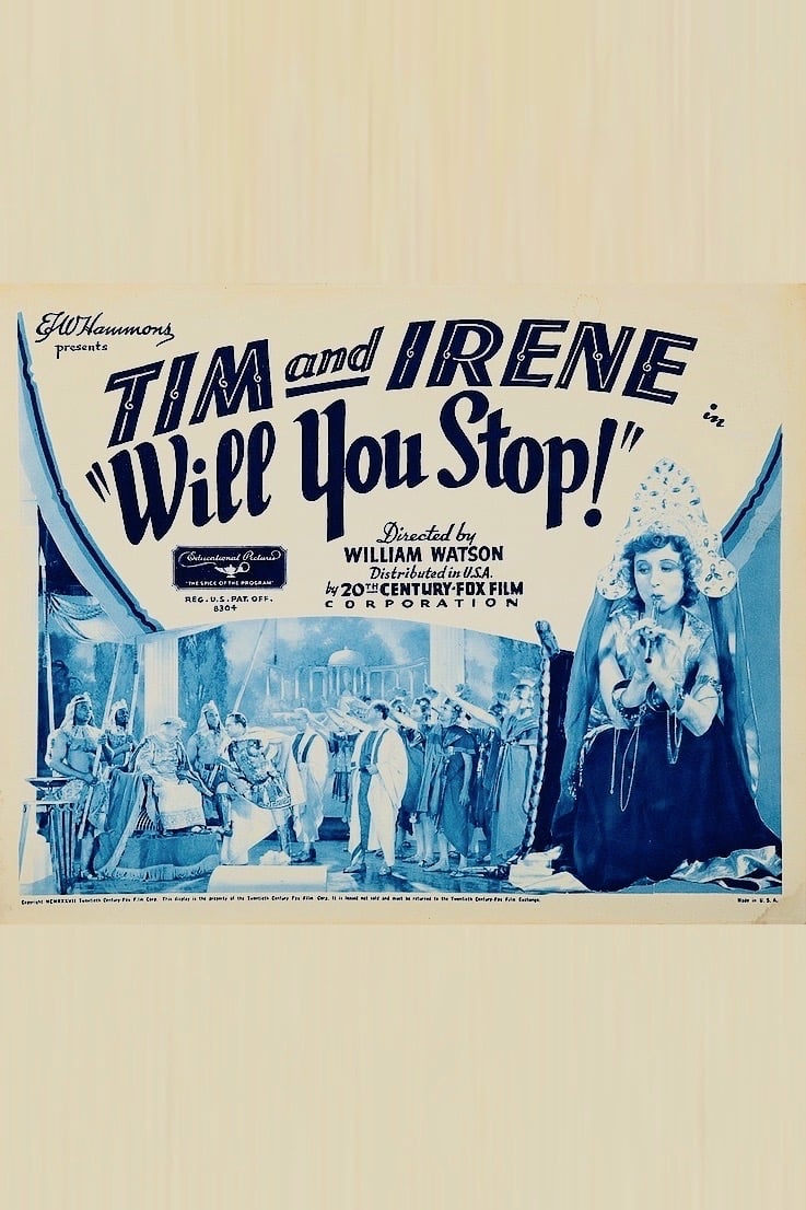 Will You Stop? (1937)