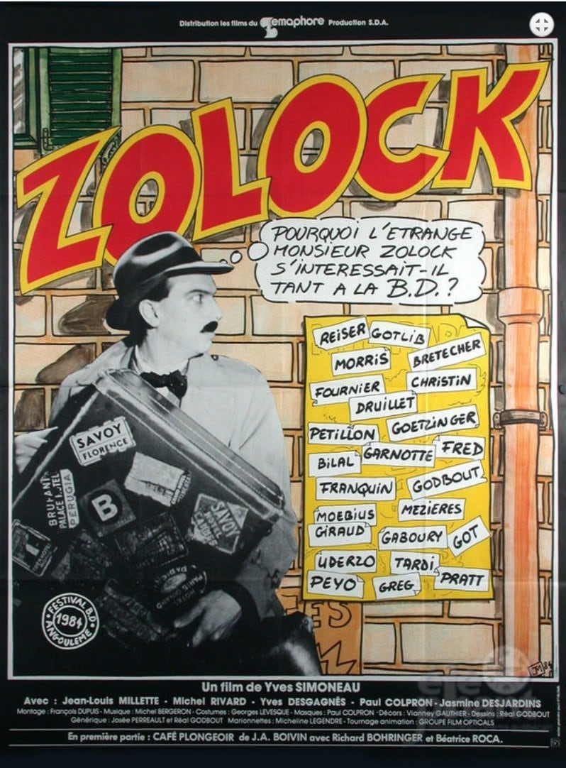 Pourquoi l'étrange monsieur Zolock s'intéressait-il tant à la bande dessinée?