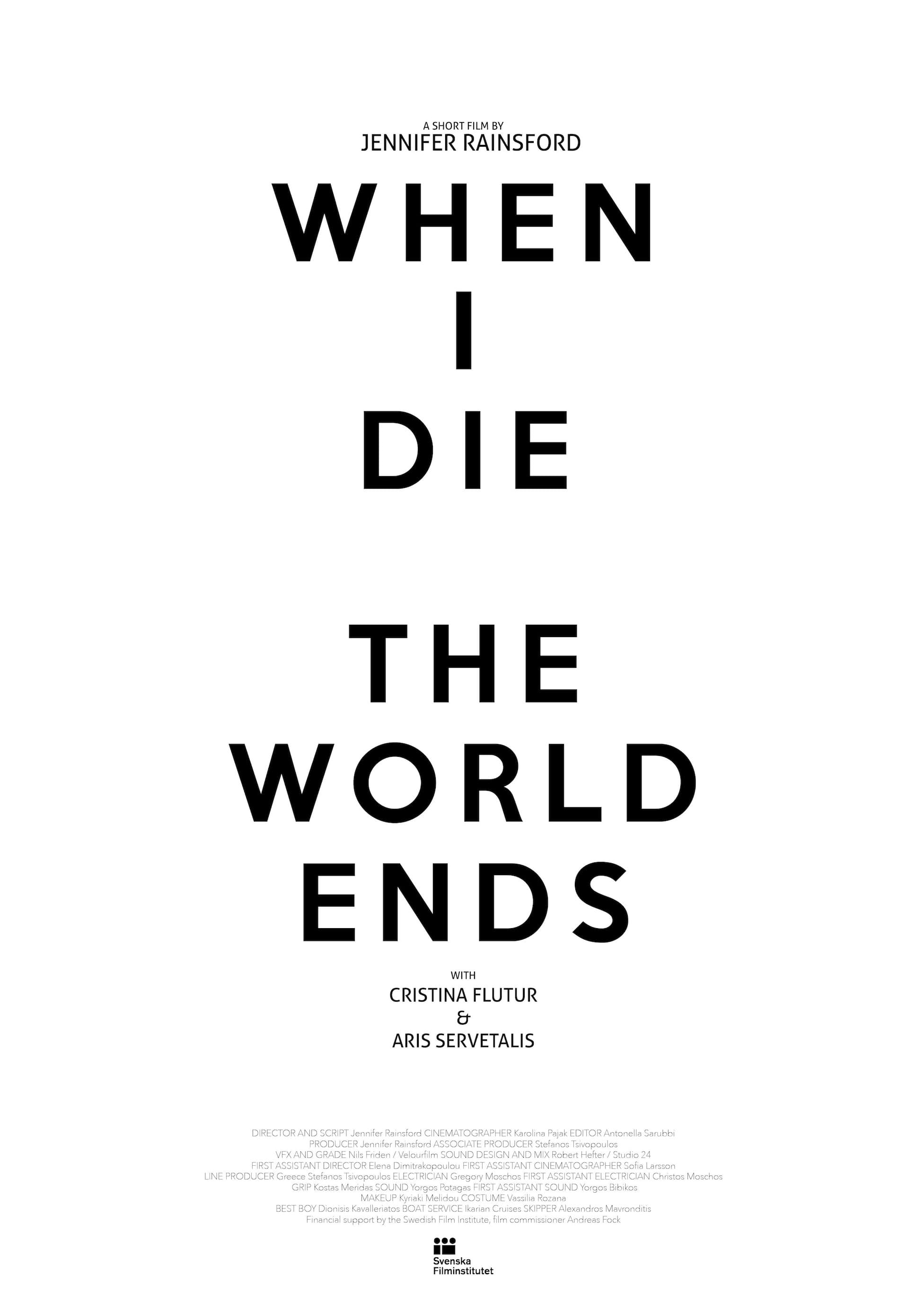 When I Die the World Ends