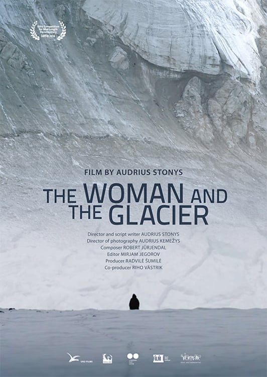 Woman and the Glacier