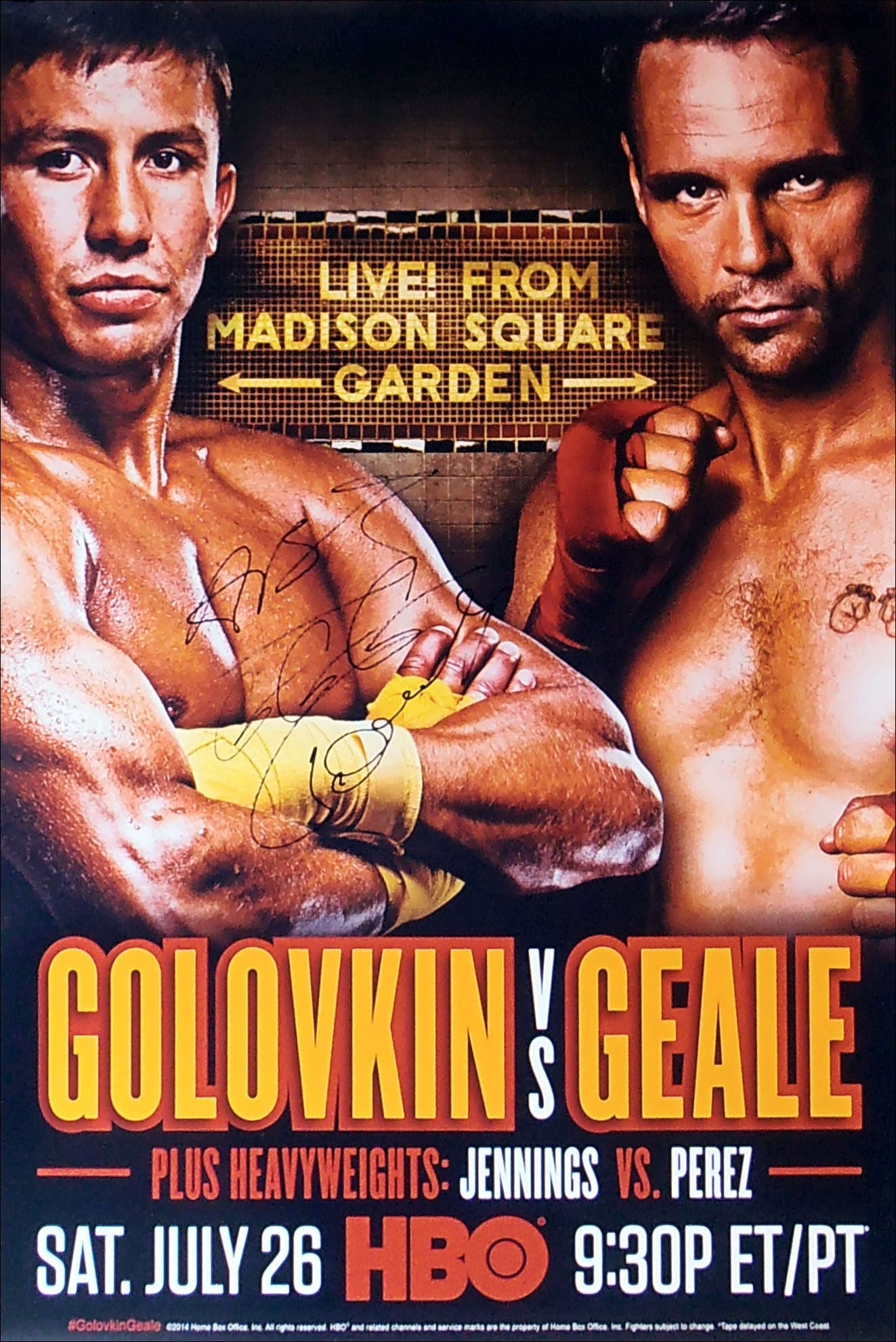Gennady Golovkin vs. Daniel Geale