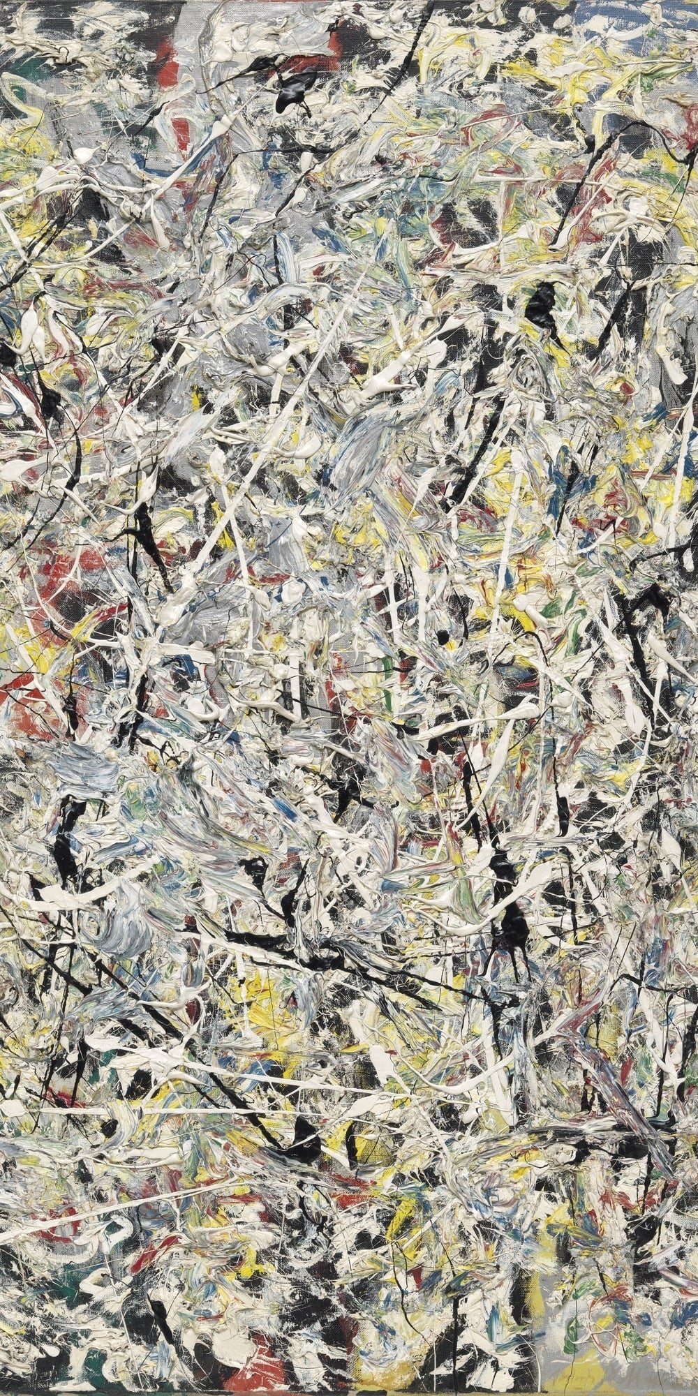 Details of Pollock's White Light