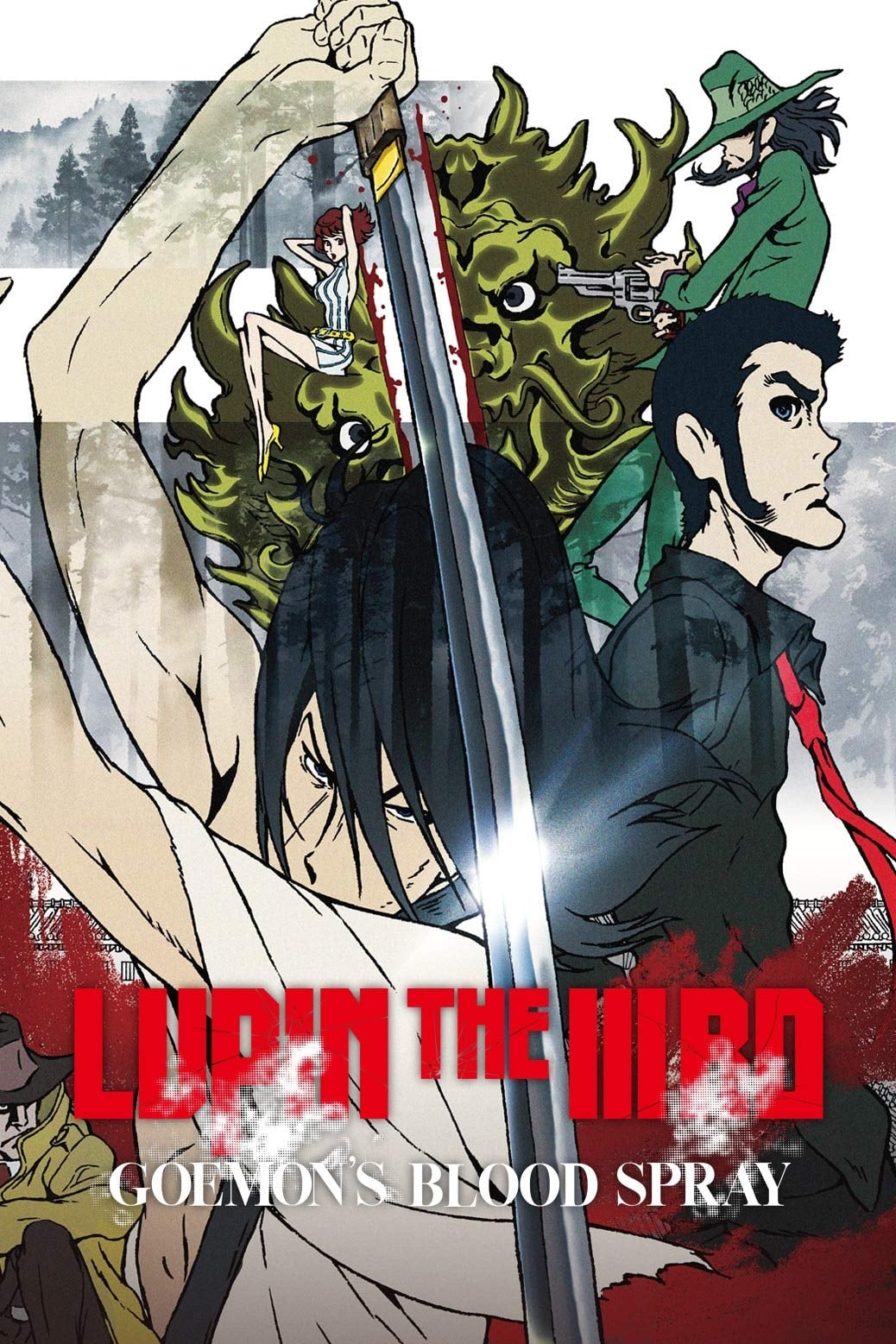 Lupin III.: Goemon Ishikawa, der es Blut regnen lässt