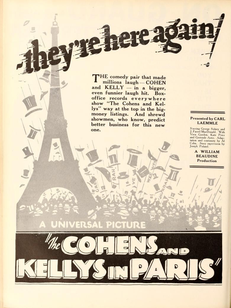 The Cohens and the Kellys in Paris (1928)