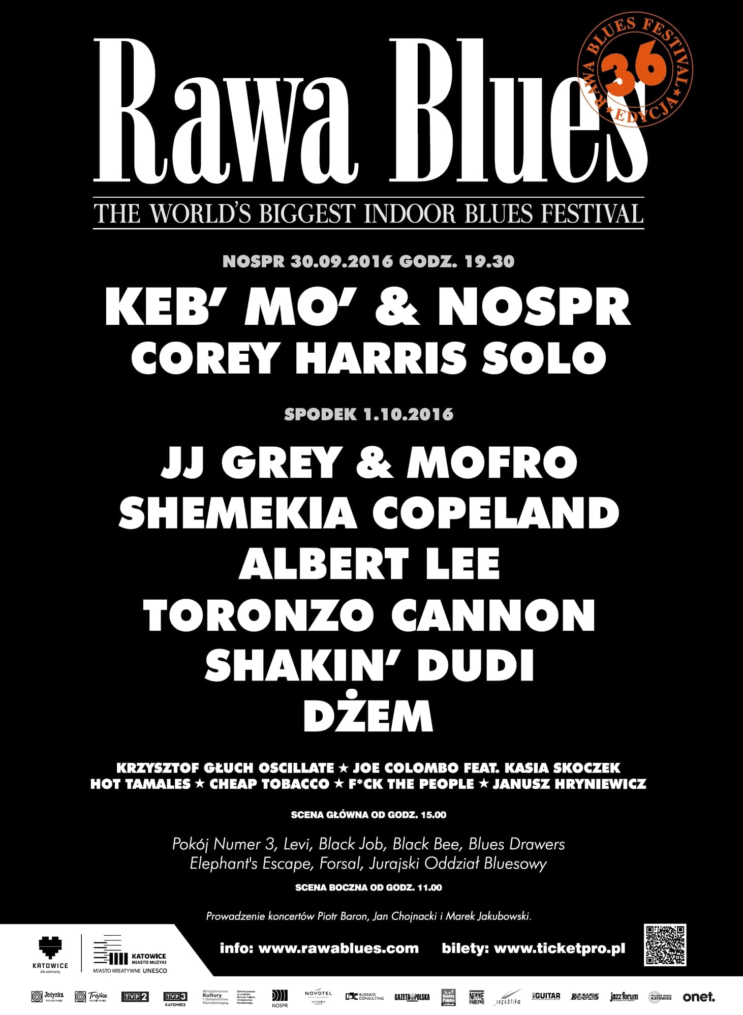 Keb' Mo' & NOSPR - Rawa Blues Festival