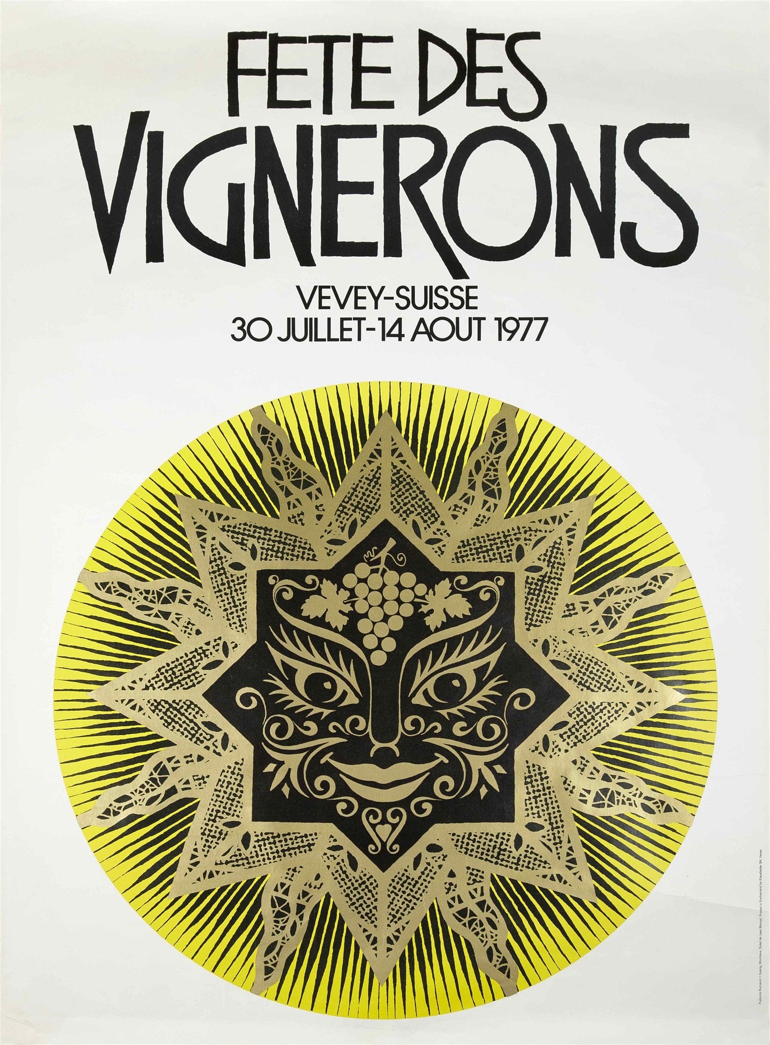 Fête des Vignerons 1977