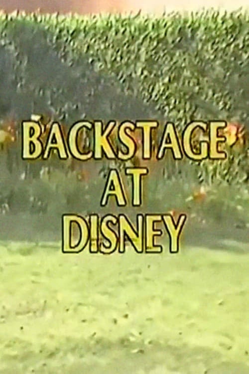 Backstage at Disney