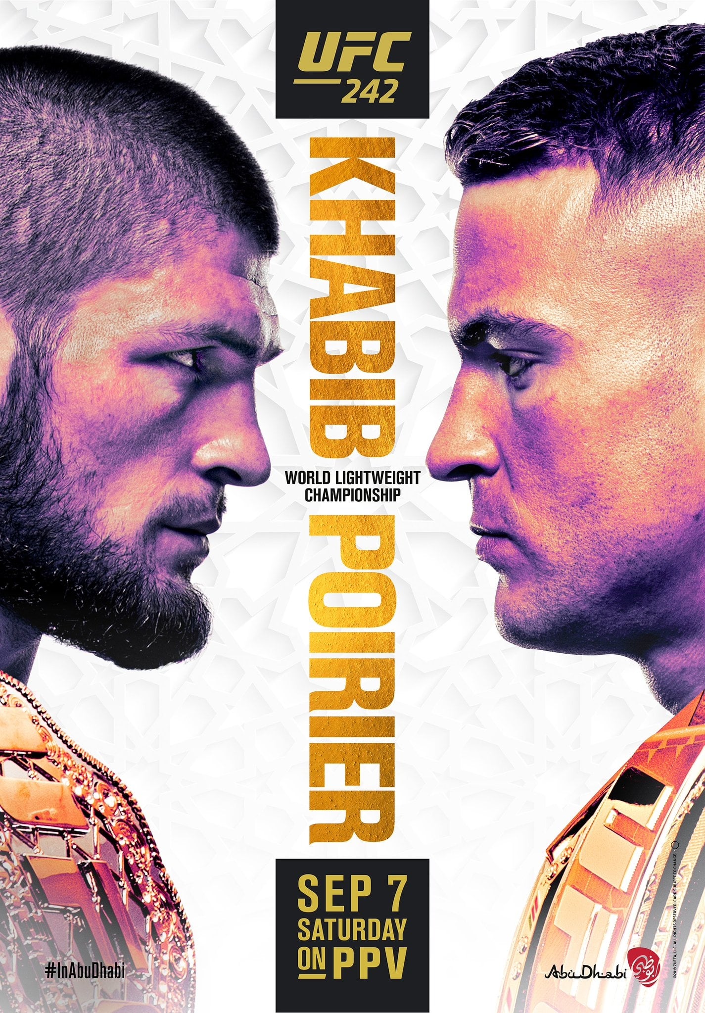 UFC 242: Khabib vs. Poirier