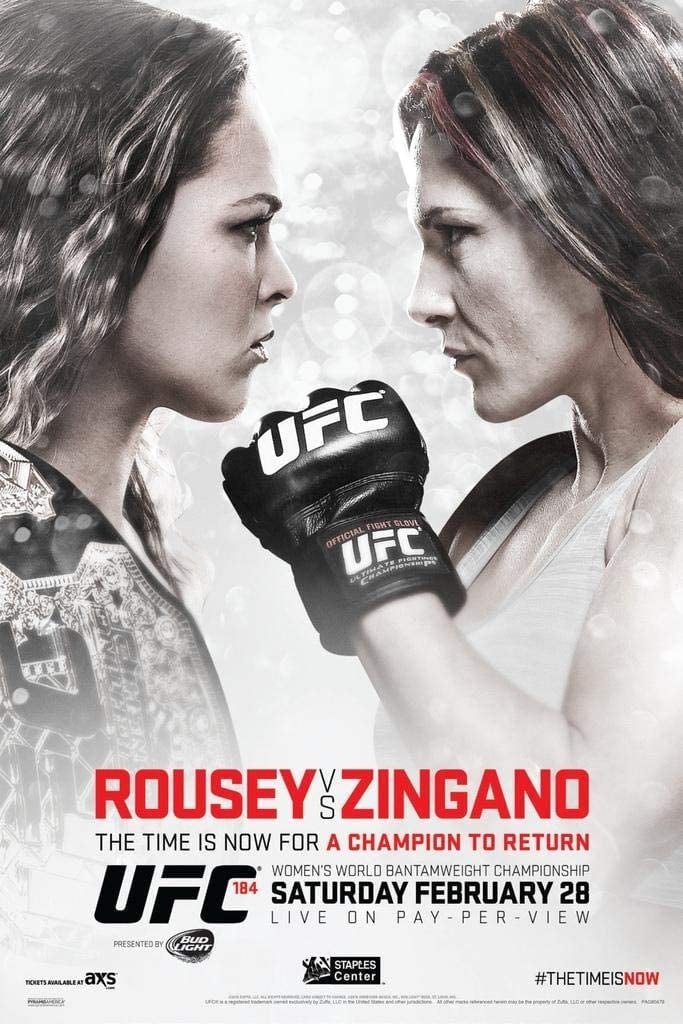 UFC 184: Rousey vs. Zingano (2015)