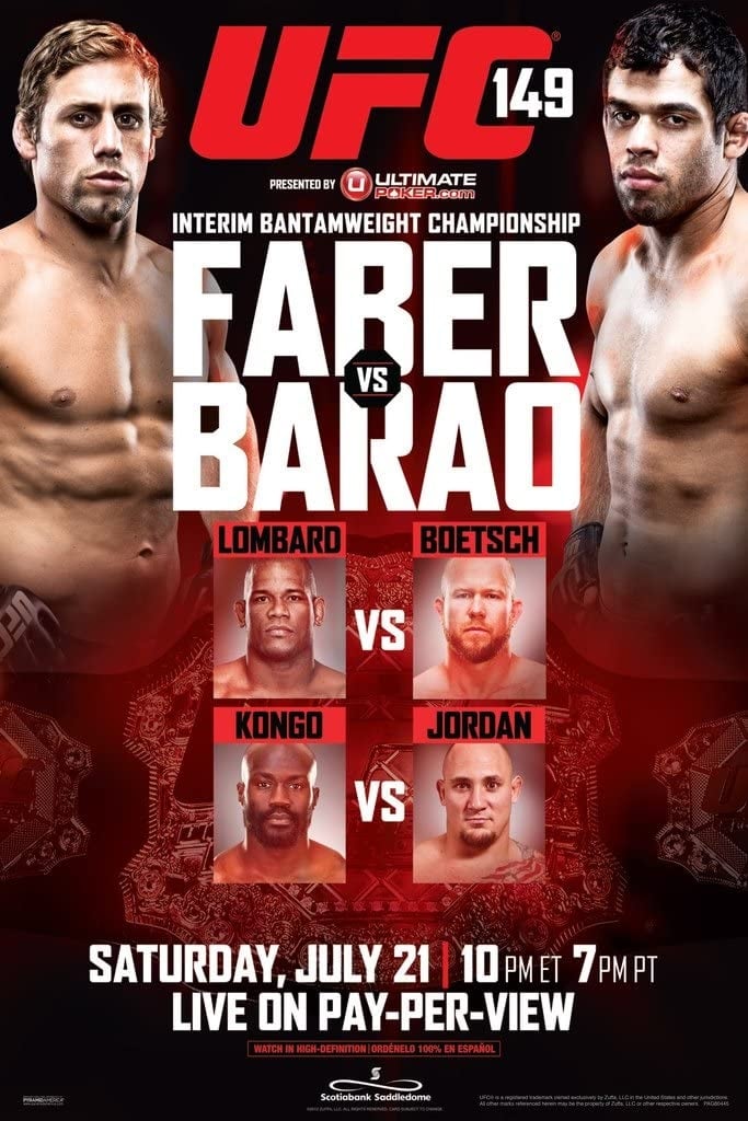 UFC 149: Faber vs. Barao (2012)
