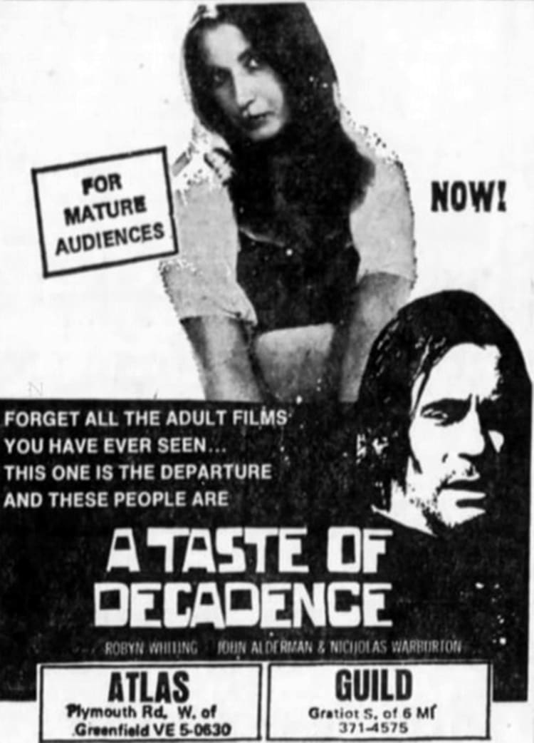 A Taste of Decadence (1975)