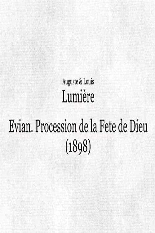 Evian : procession de la Fête-Dieu I (1898)