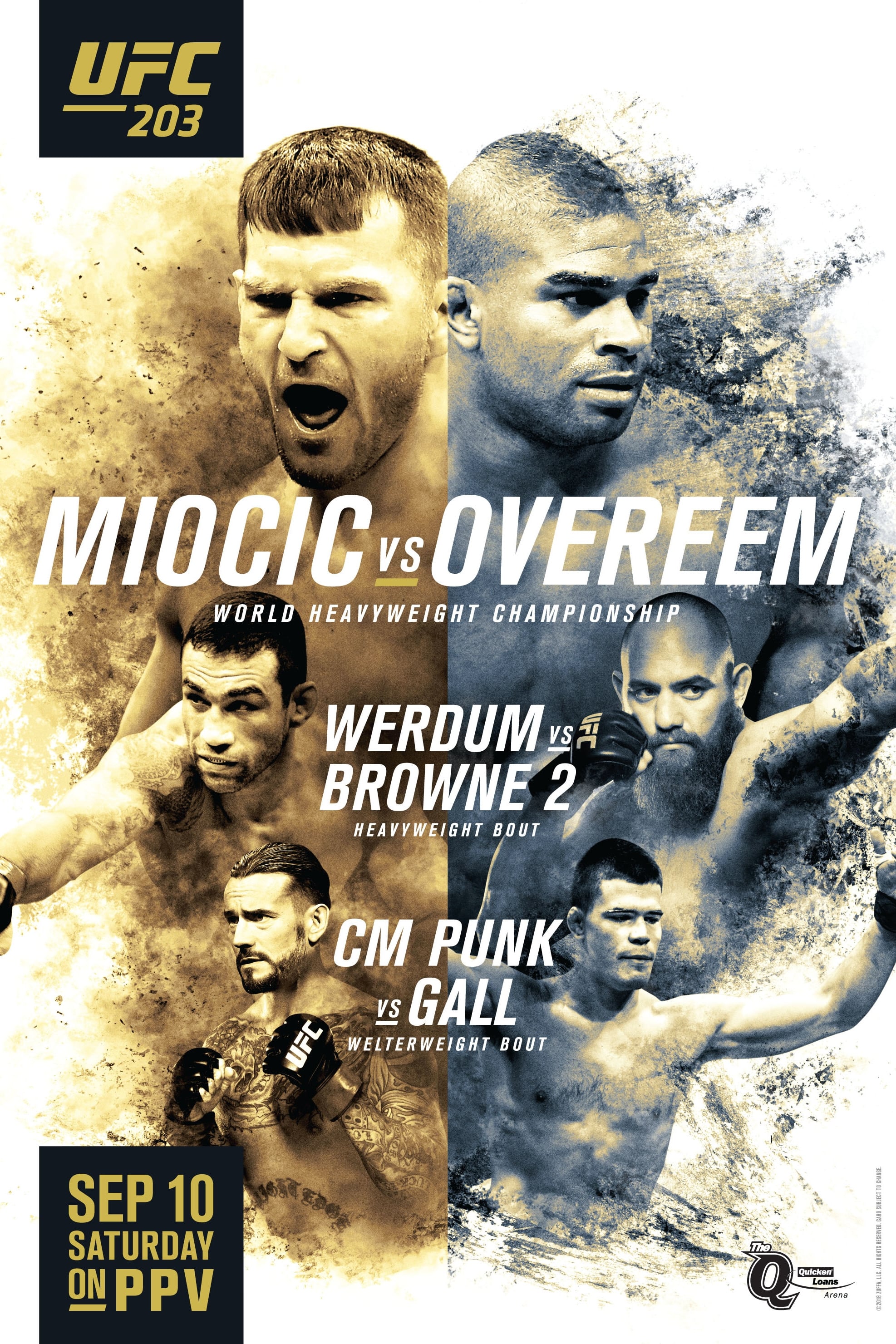 UFC 203: Miocic vs. Overeem (2016)