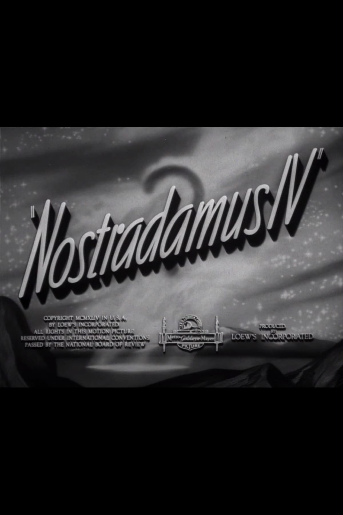 Nostradamus IV (1944)