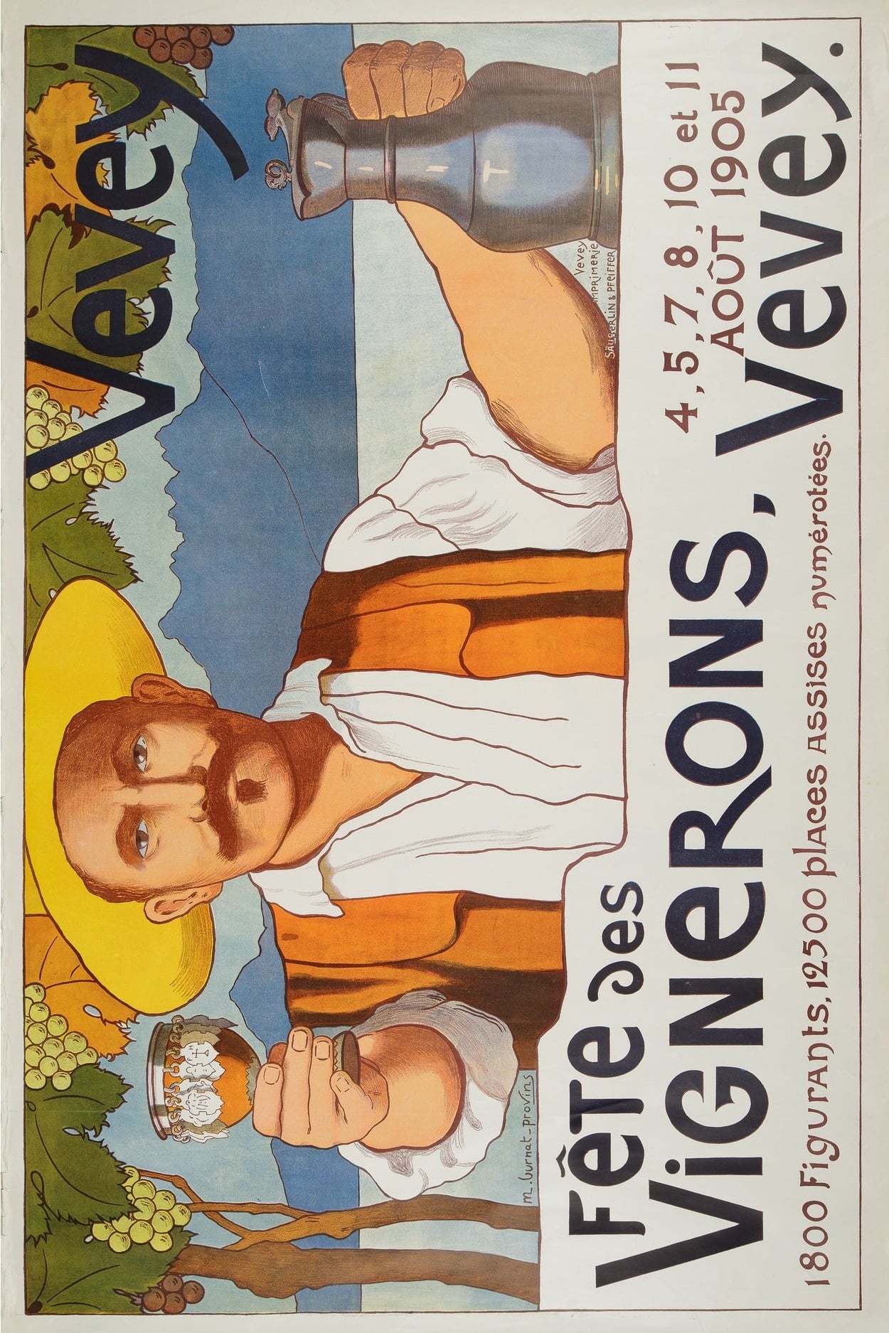 The Vintner's Festival - Vevey 1905