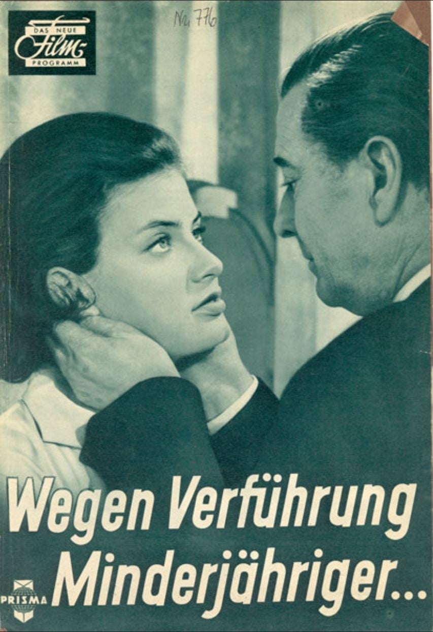 Wegen Verführung Minderjähriger (1960)