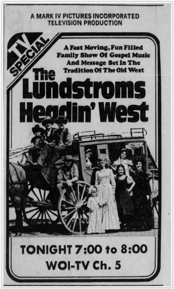 The Lundstroms: Headin' West
