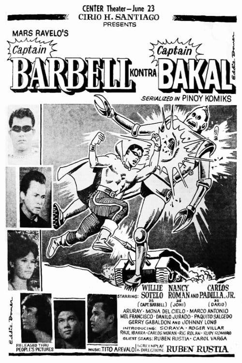 Captain Barbell kontra Captain Bakal (1965)