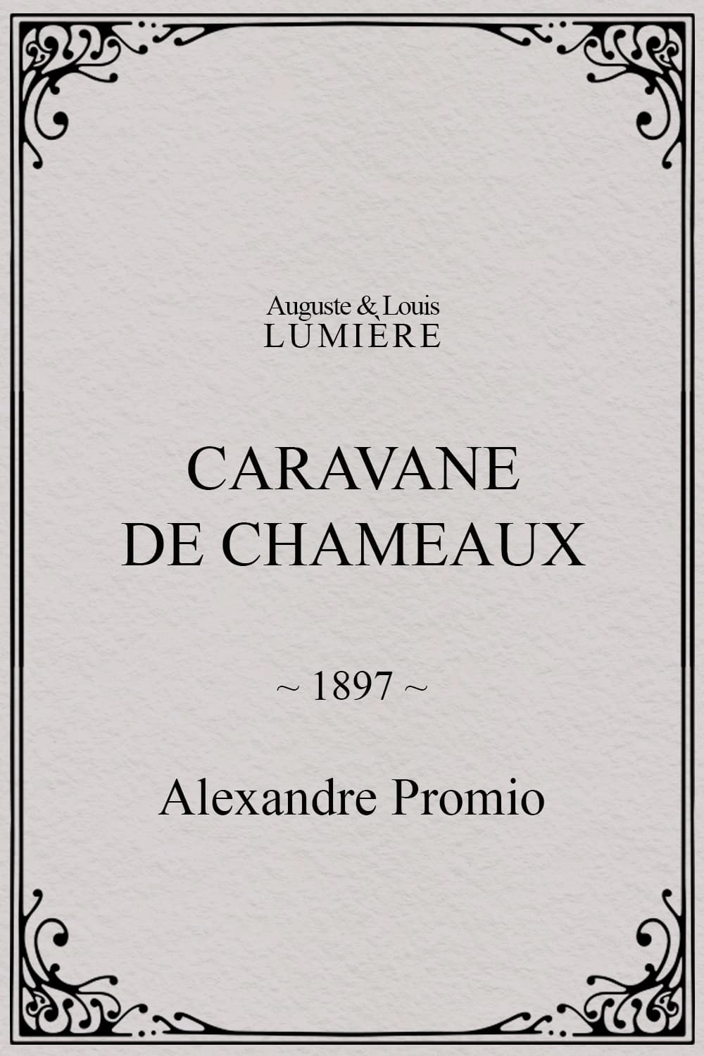 Caravane de chameaux (1897)