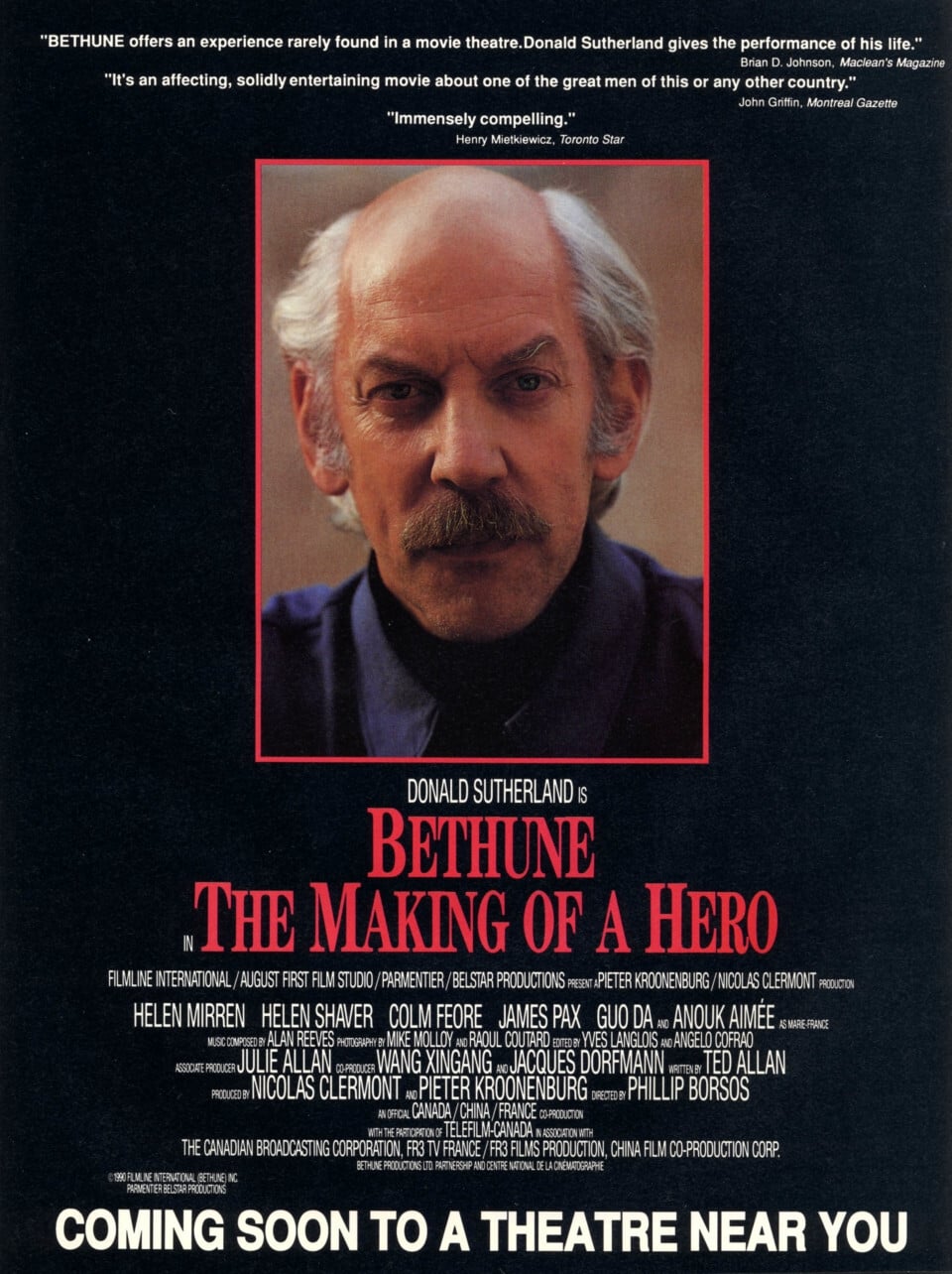 Bethune: The Making of a Hero