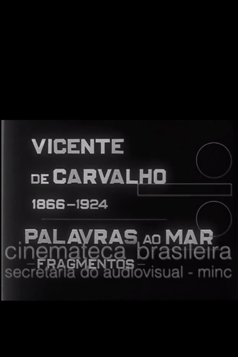 Vicente de Carvalho - Palavras ao Mar