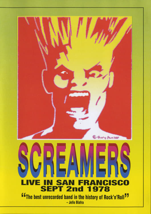 Screamers ‎– Live In San Francisco: Sept 2nd 1978
