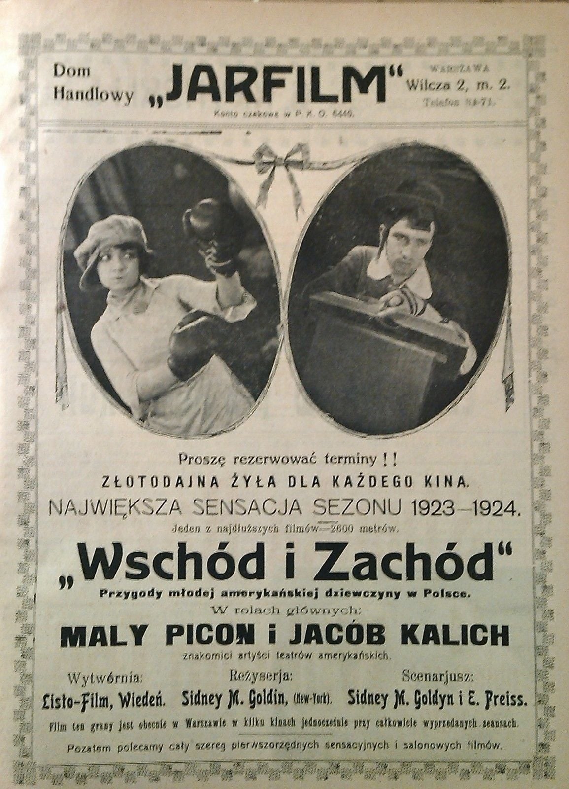 East and West (1923)