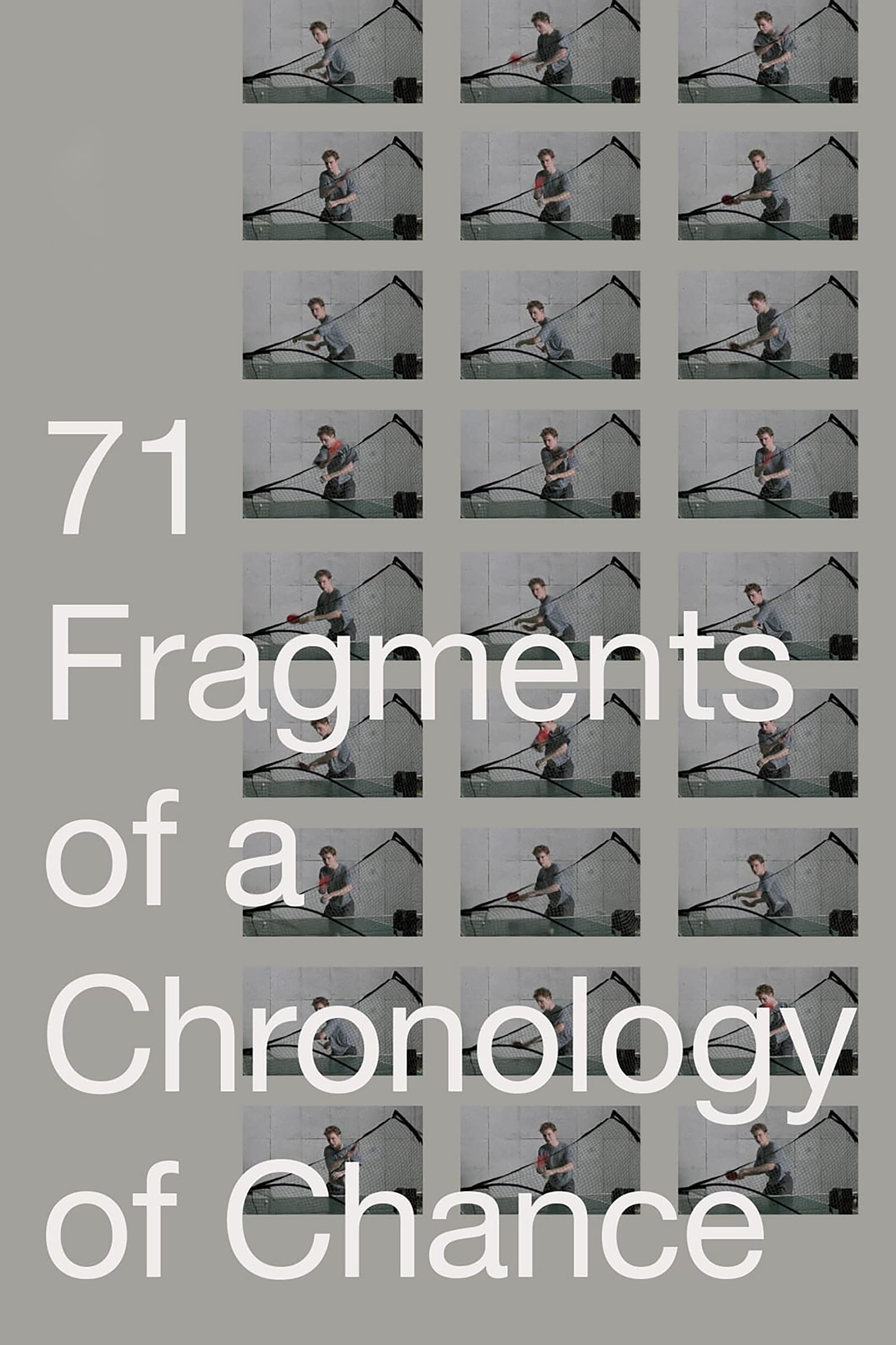 71 fragments d'une chronologie du hasard