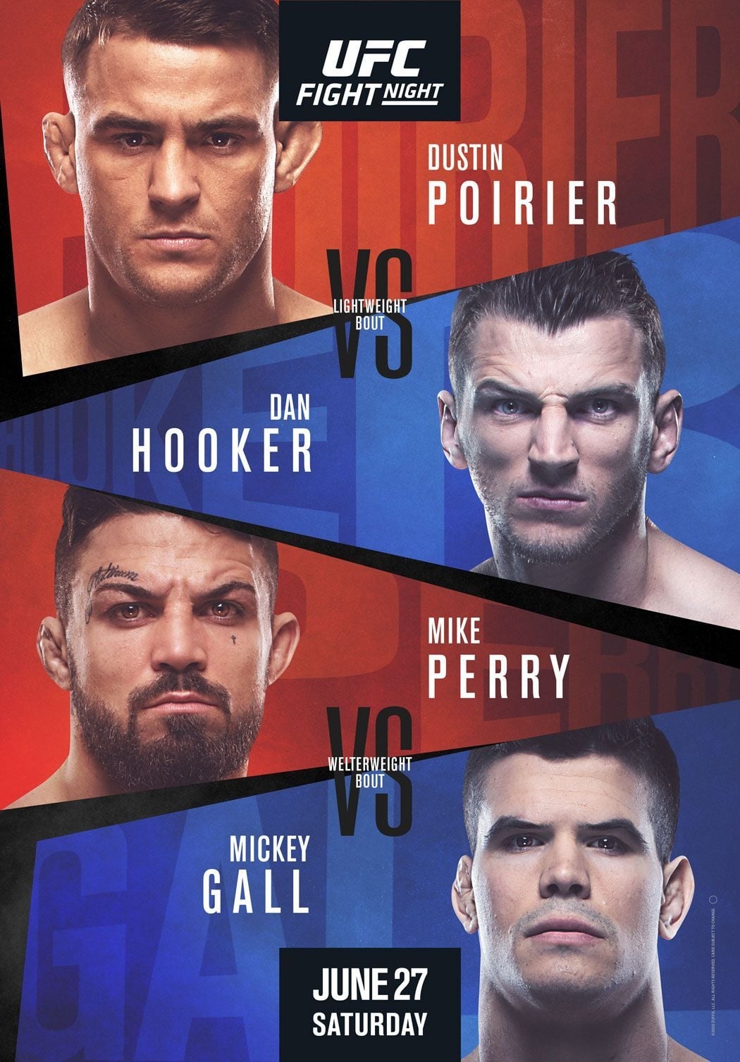UFC on ESPN 12: Poirier vs. Hooker (2020)