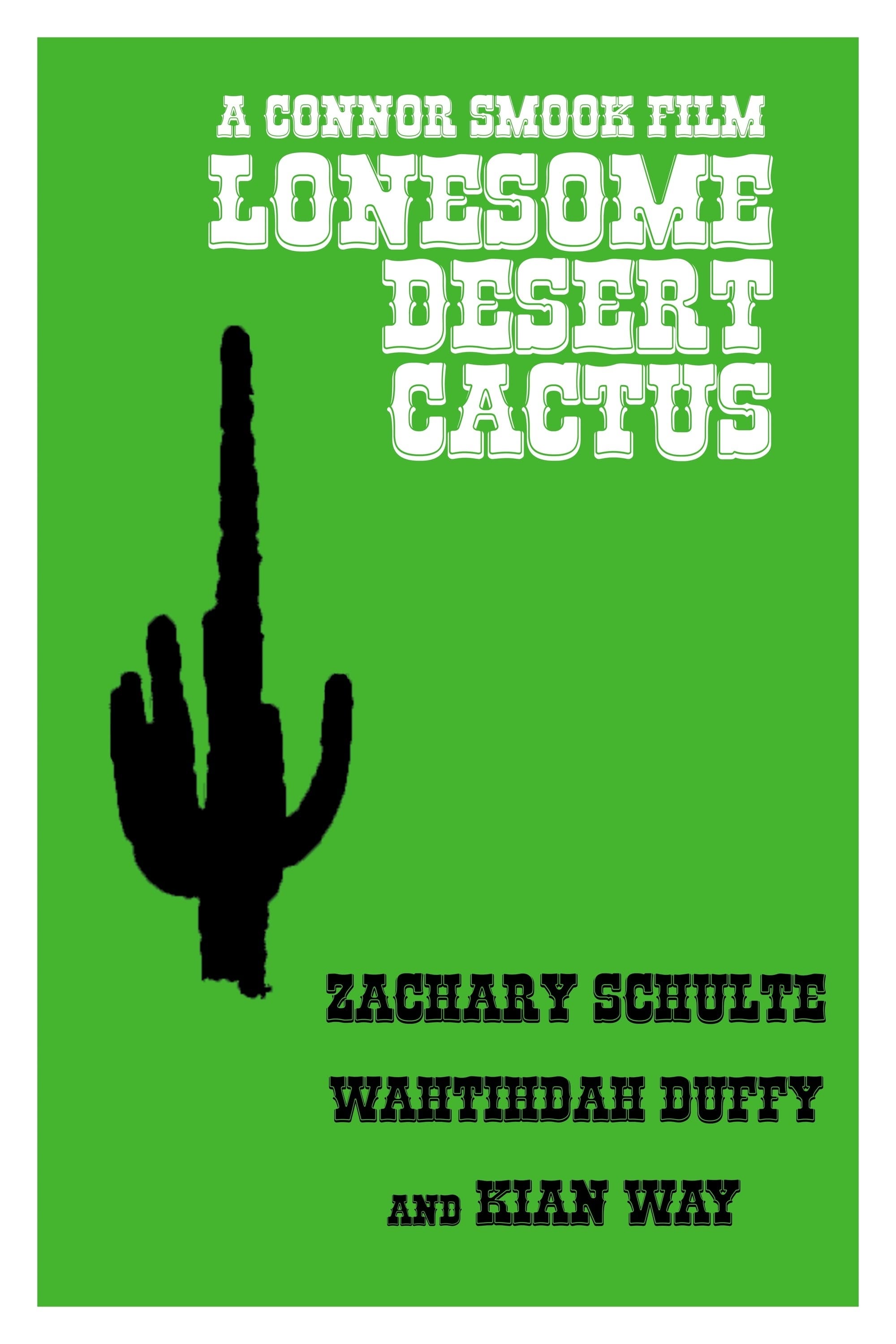 Lonesome Desert Cactus