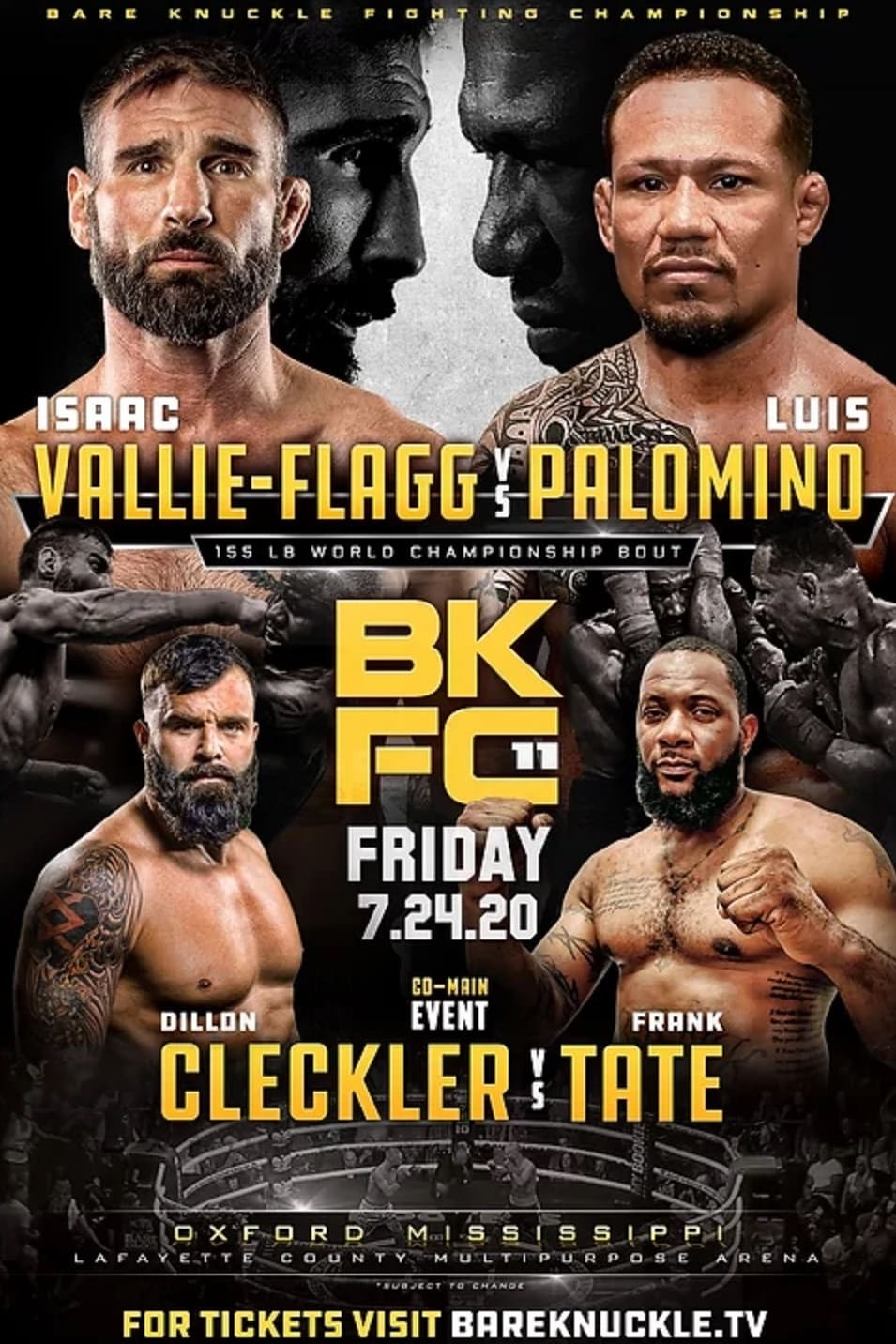 Bare Knuckle Fighting Championship 11