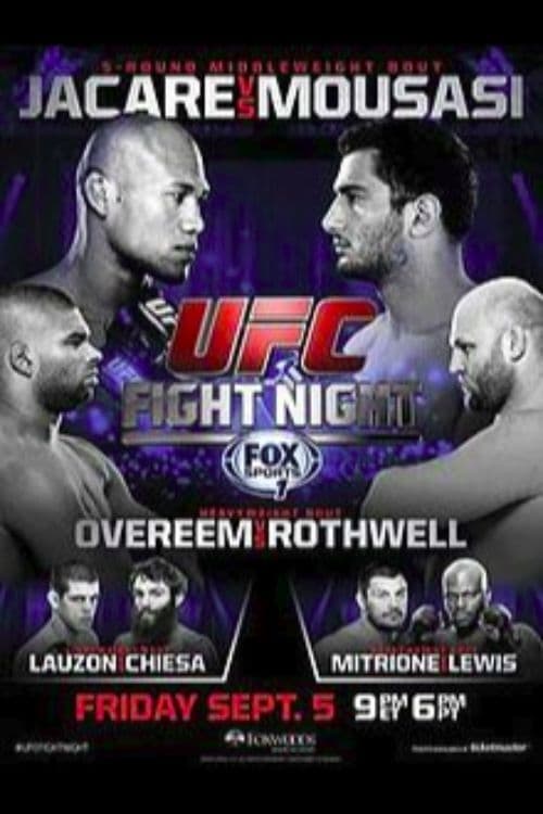 UFC Fight Night 50: Jacare vs. Mousasi (2014)