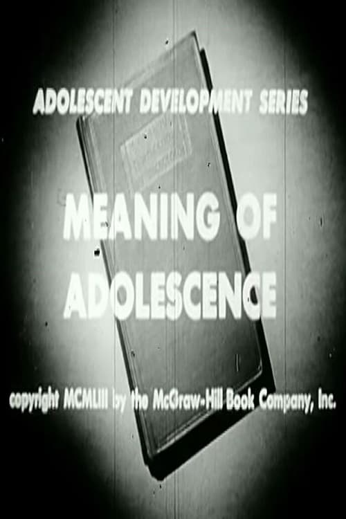 Meaning Of Adolescence