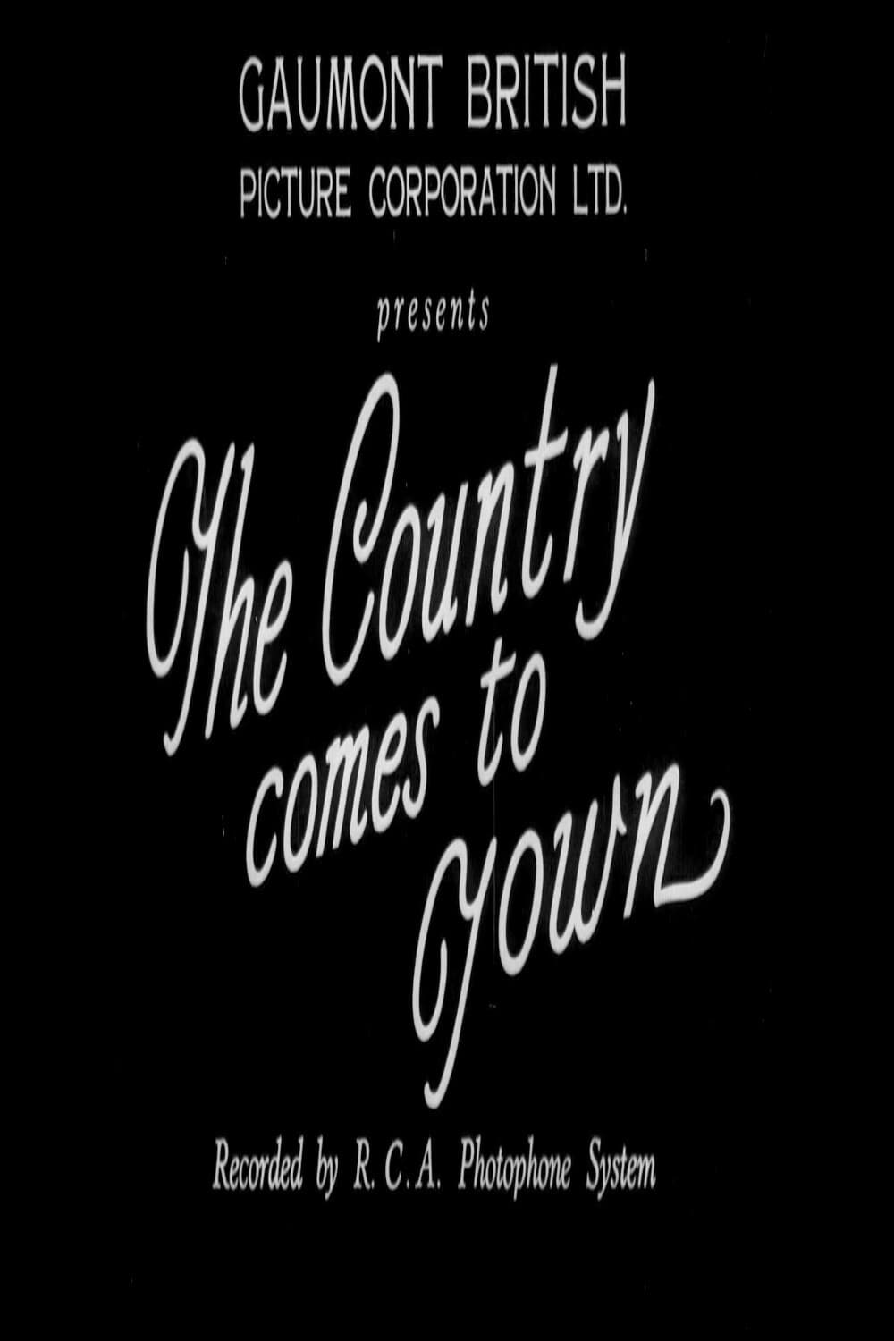 The Country Comes to Town