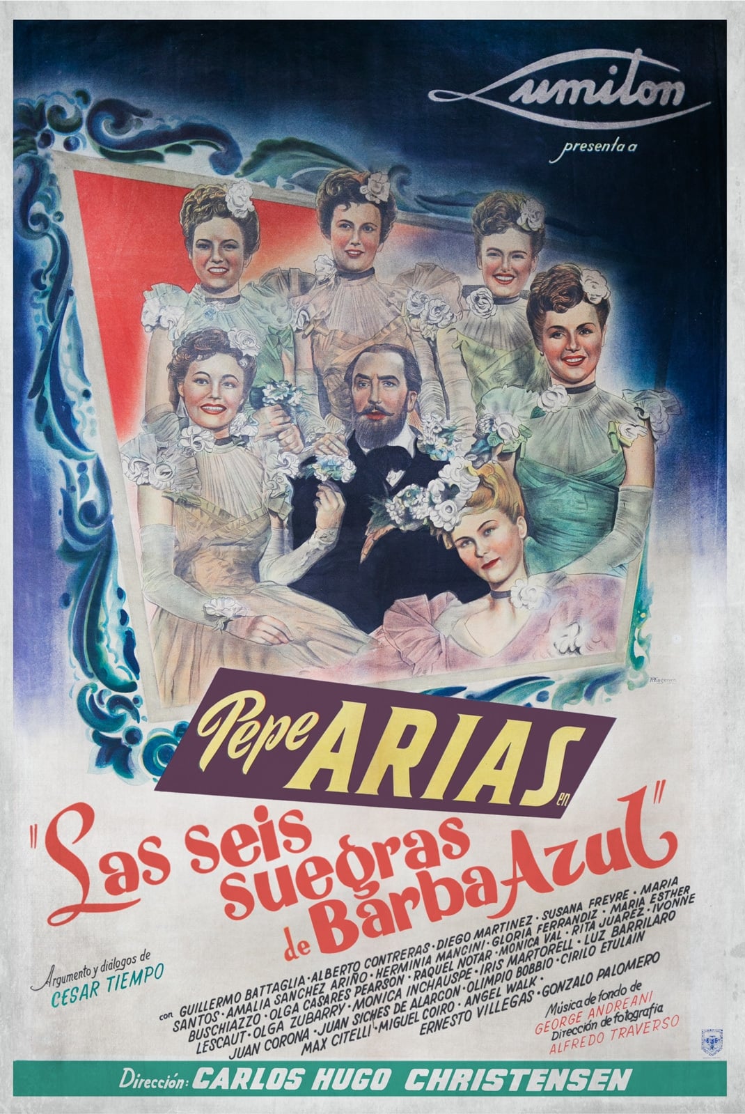 Las seis suegras de Barba Azul (1945)