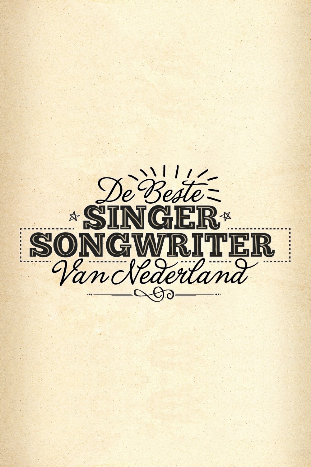 De Beste Singer-Songwriter van Nederland