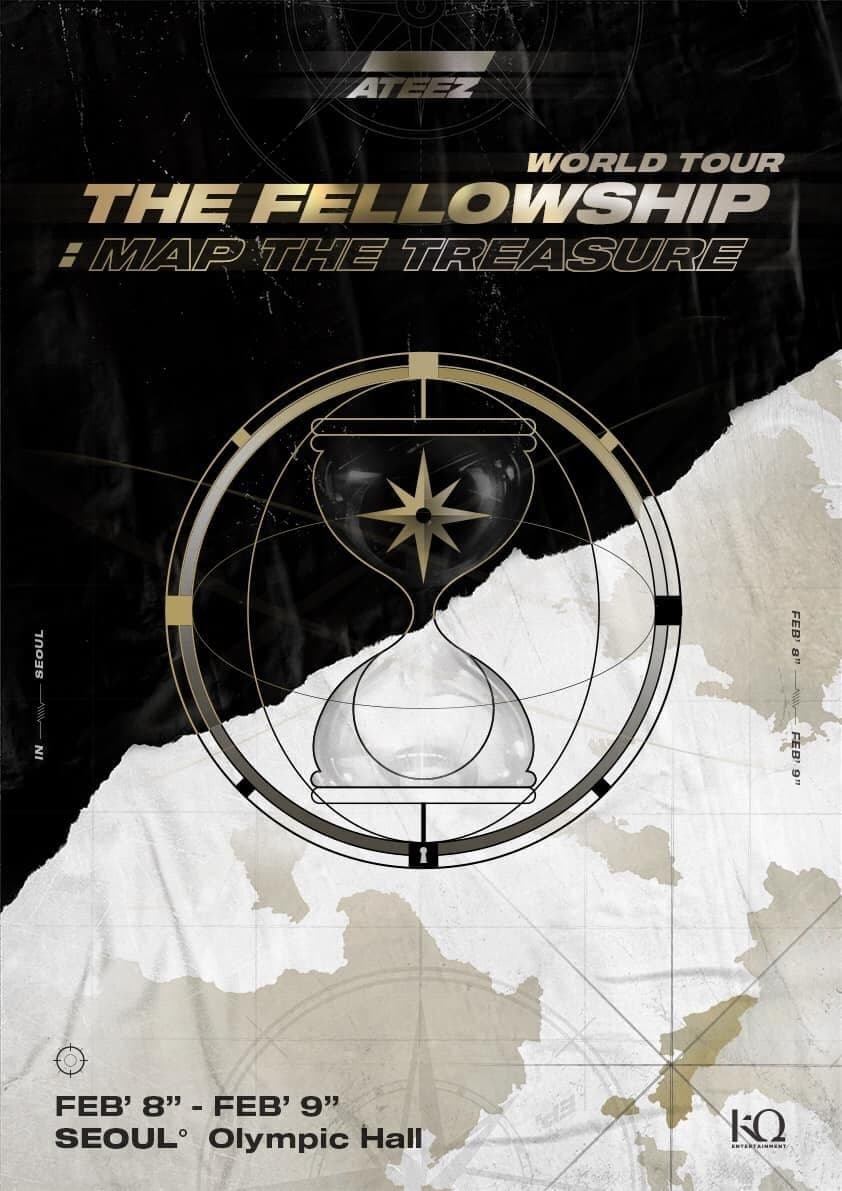 ATEEZ Turnê Mundial - The Fellowship: Map the Treasure em Seoul