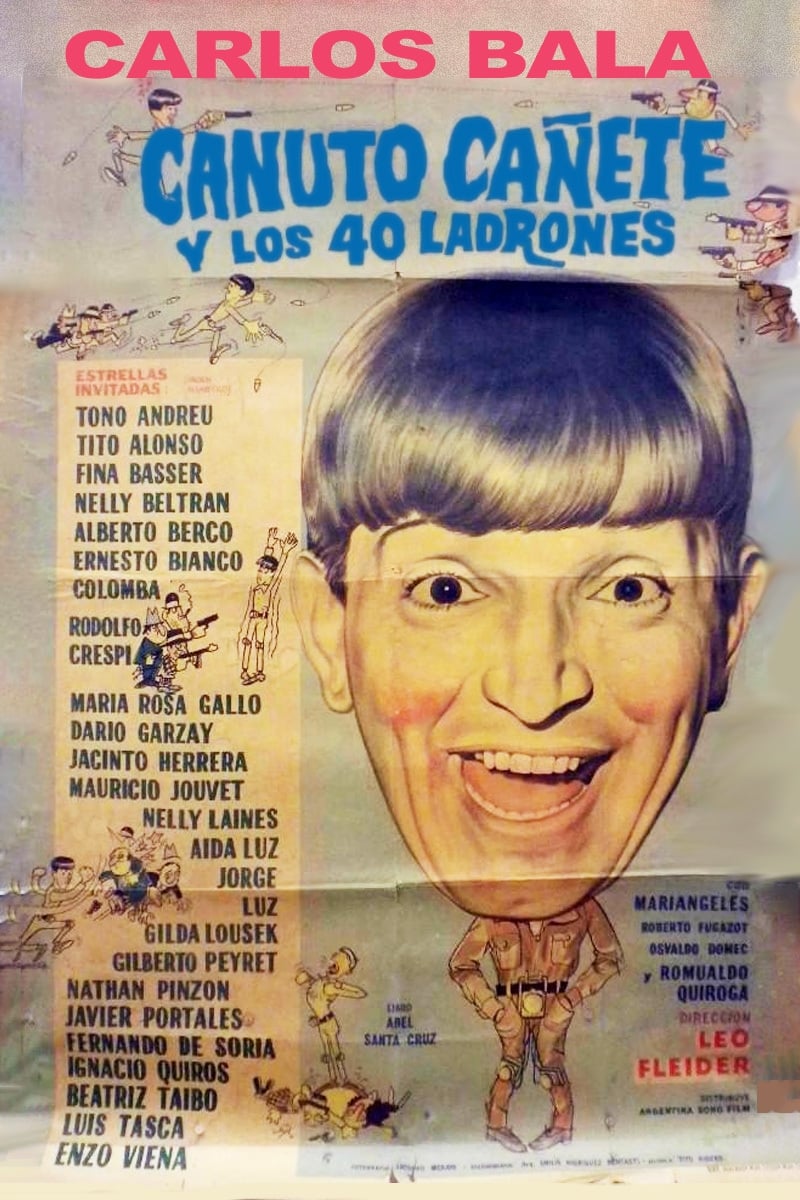 Canuto Cañete y los 40 ladrones (1964)
