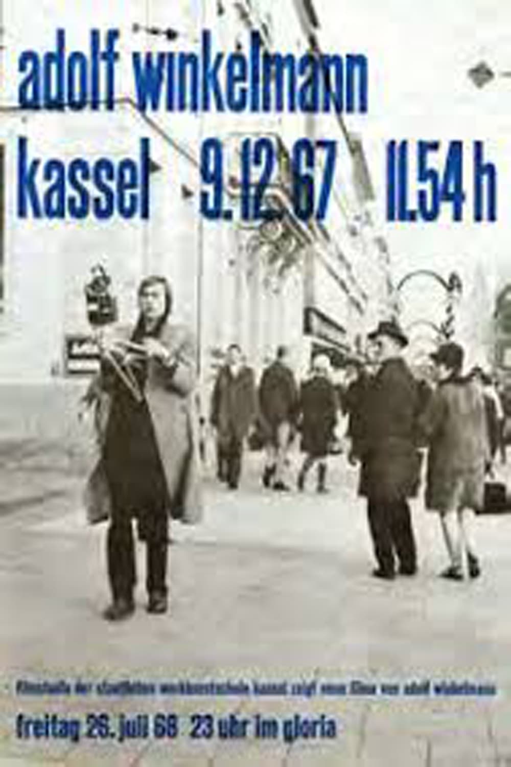Adolf Winkelmann, Kassel, 9.12.1967, 11.54h