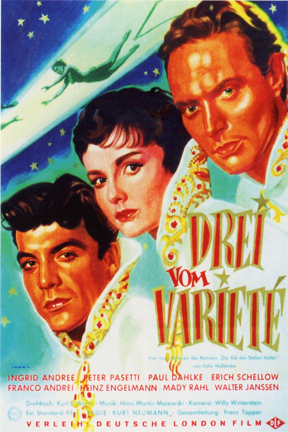 Drei vom Varieté (1954)