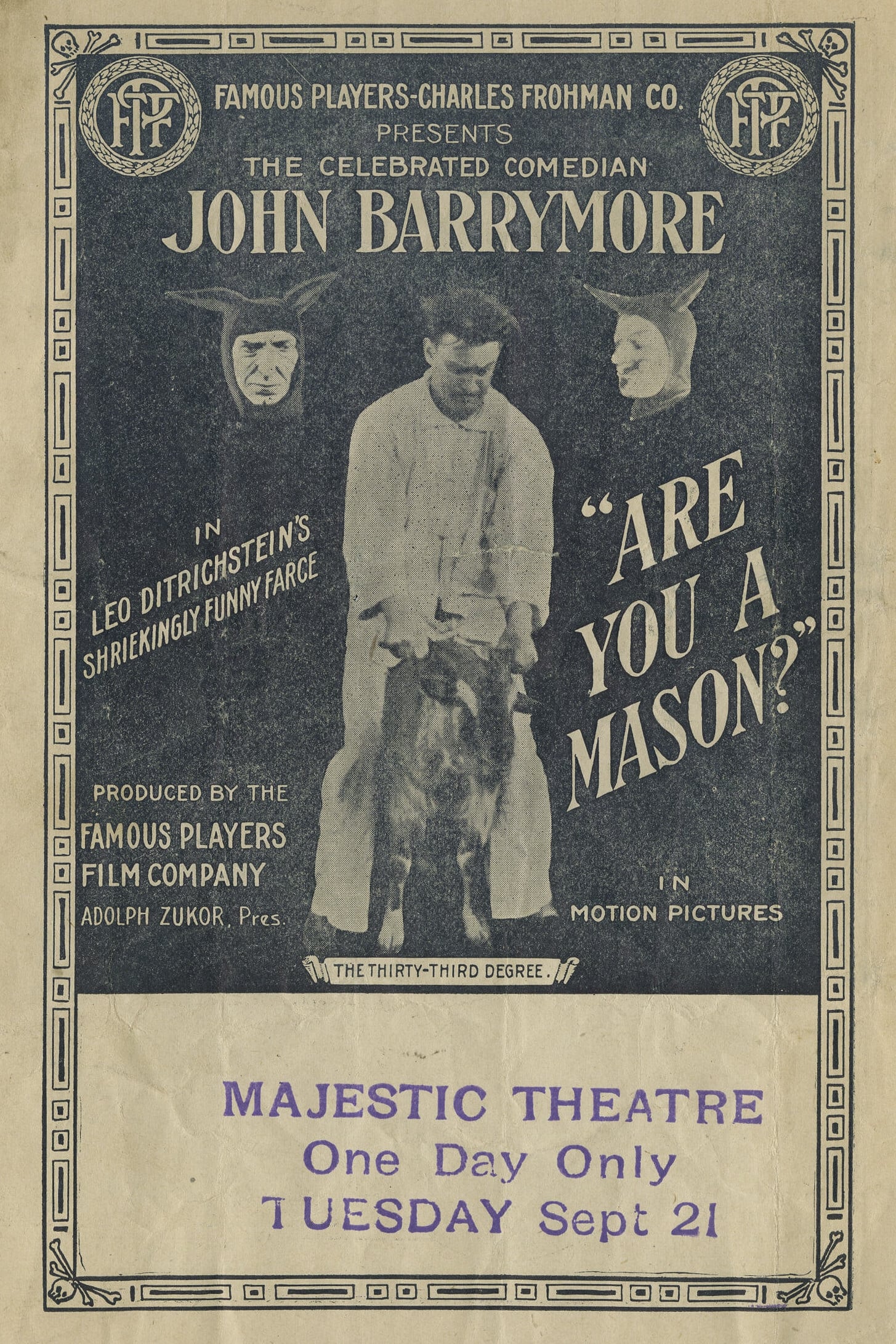 Are You a Mason? (1915)