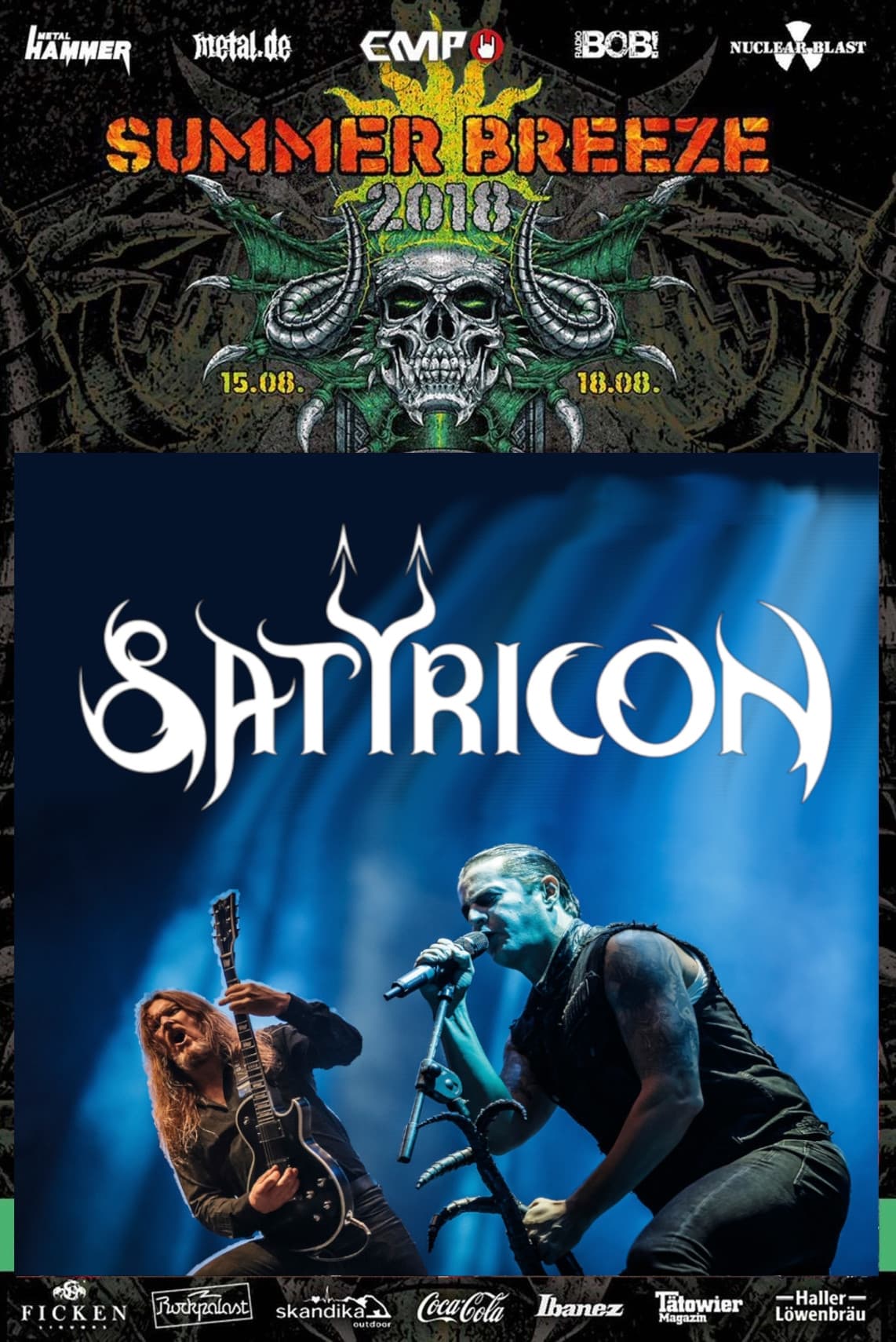 Satyricon: Live Summer Breeze 2018