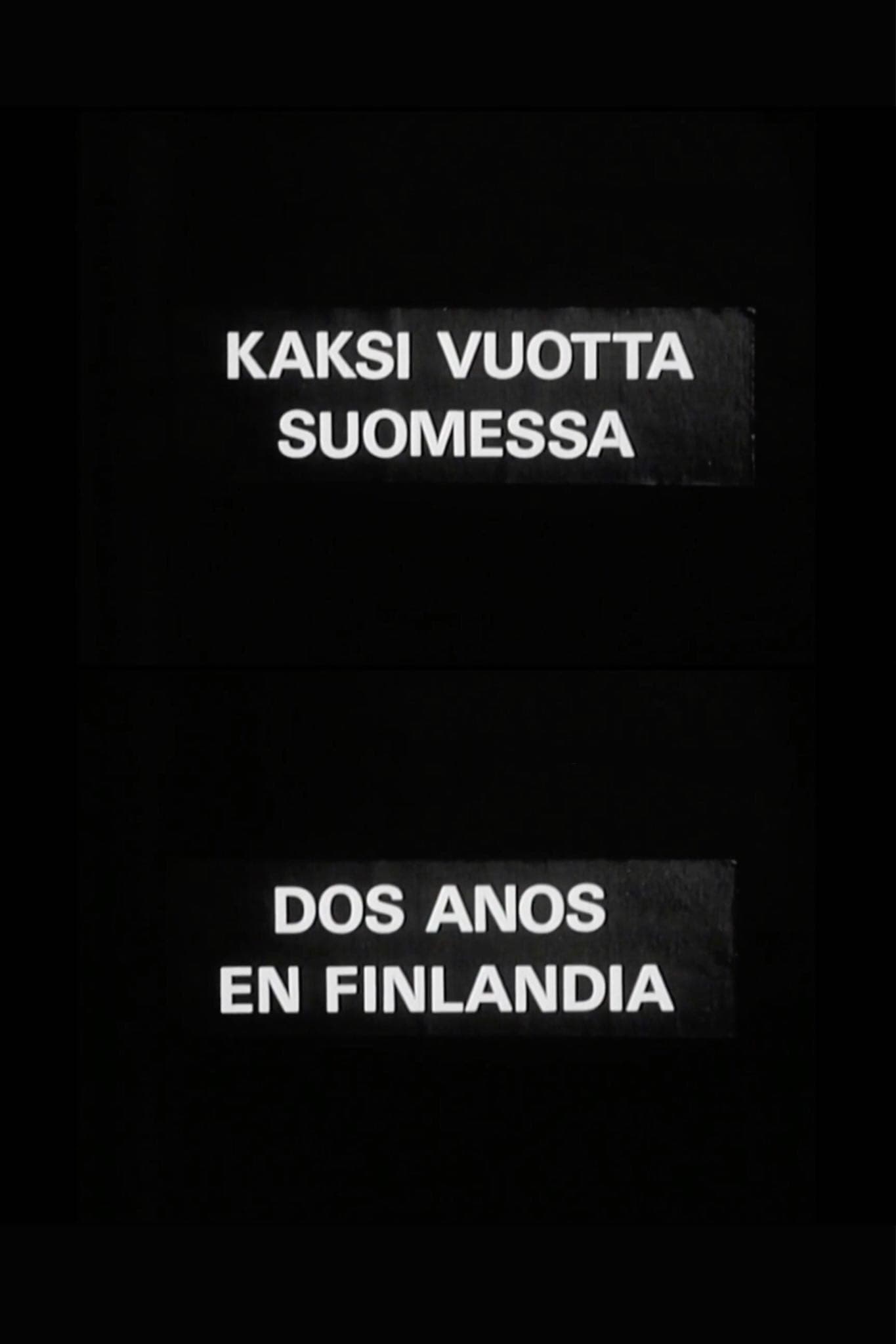 Two Years in Finland