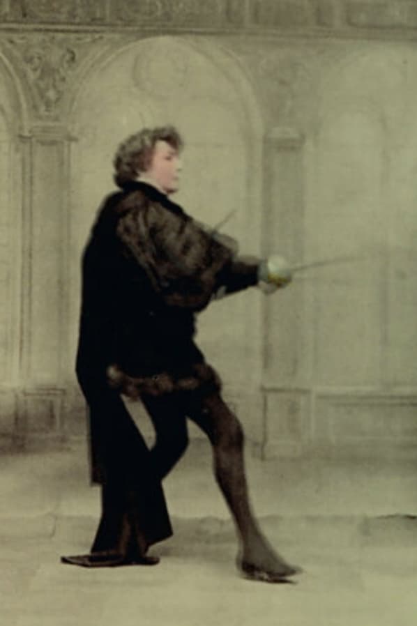 Hamlet. William Shakespeare. Scène du duel jouée par Mme Sarah Bernhardt, M. Pierre Magnier et Mlle Suzanne Seylor