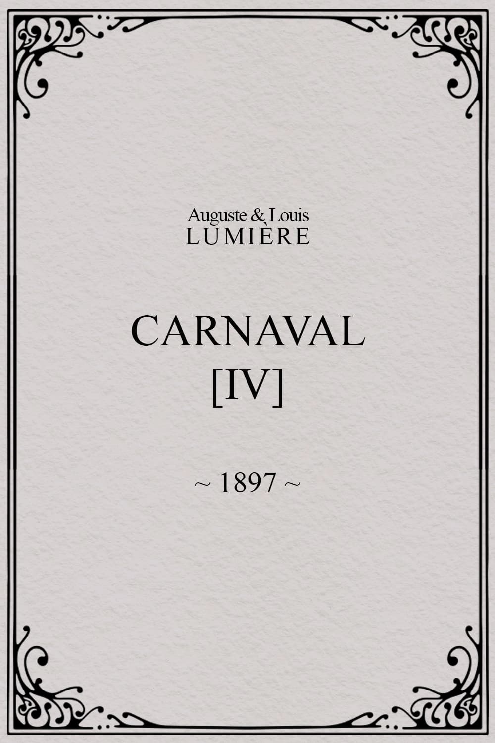 Carnaval, [IV]