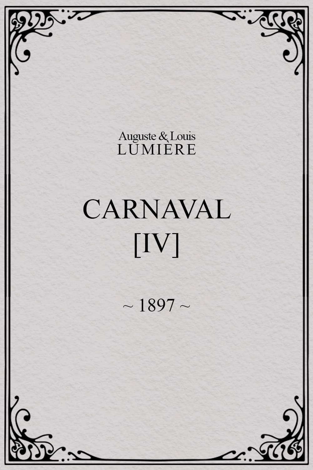 Carnaval, [IV]