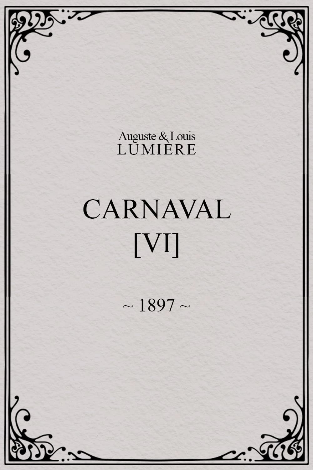 Carnaval, [VI] (1897)