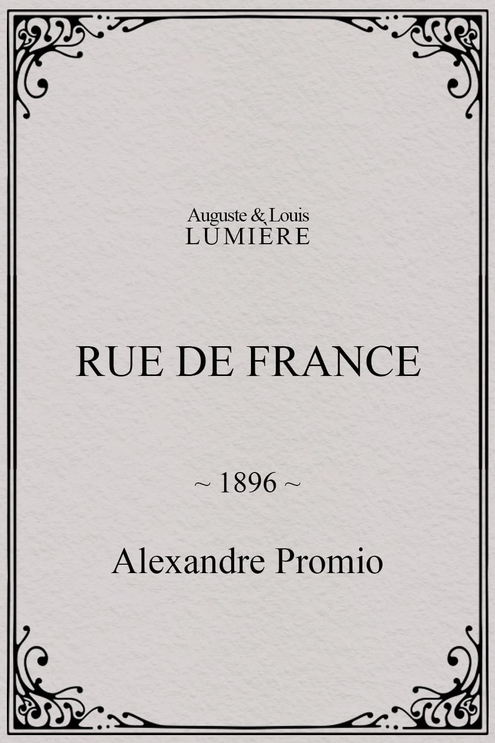 Rue de France (1896)