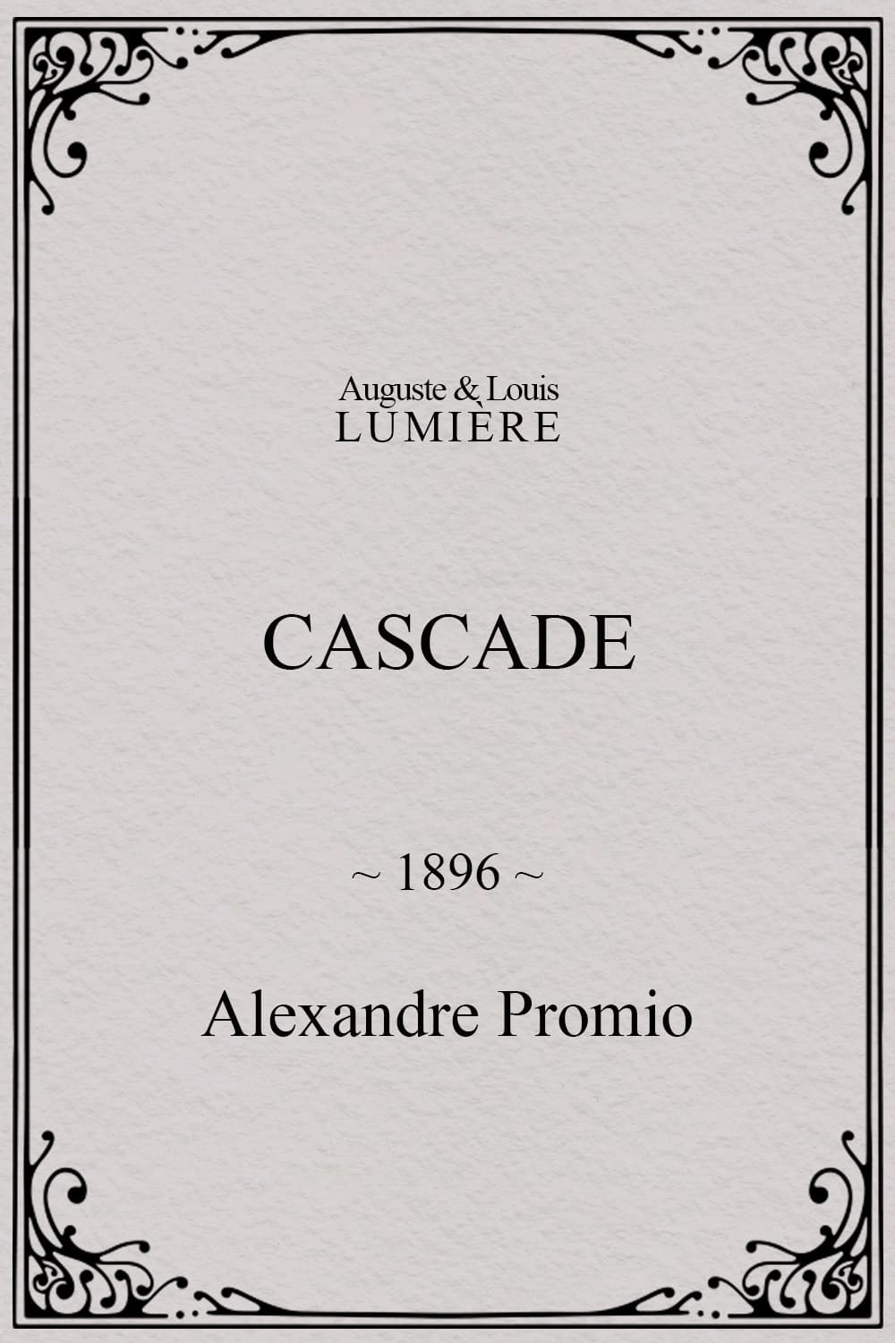 Cascade (1896)